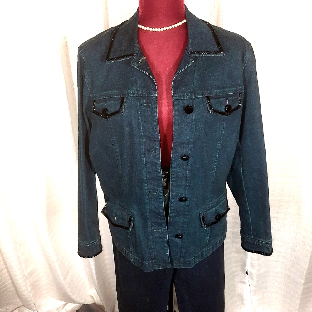 Jones New York Signature Jacket and Pants Set NWOT